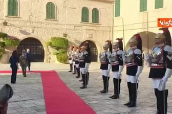 Il Presidente della Camera Fontana all'apertura dei Giochi del Mediterraneo