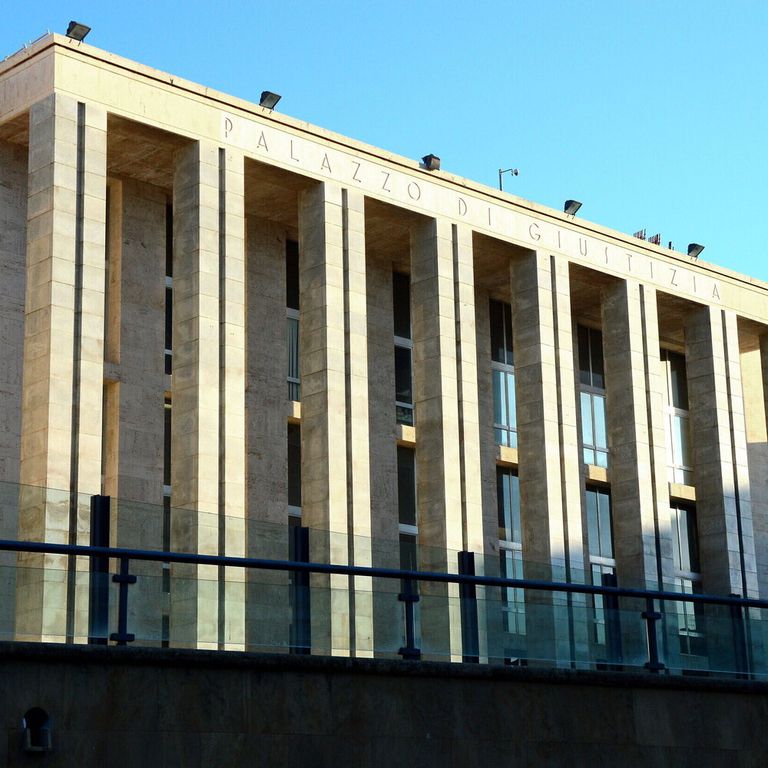 Il palazzo di giustizia di Palermo