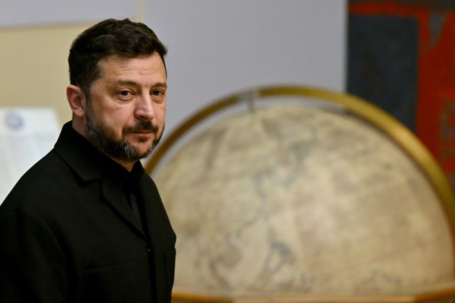 Il presidente ucraino Volodymyr Zelensky