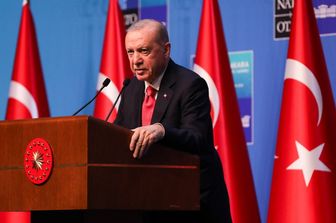 Il presidente turco Recep Tayyip Erdogan al Summit Nato ad Ankara del luglio scorso