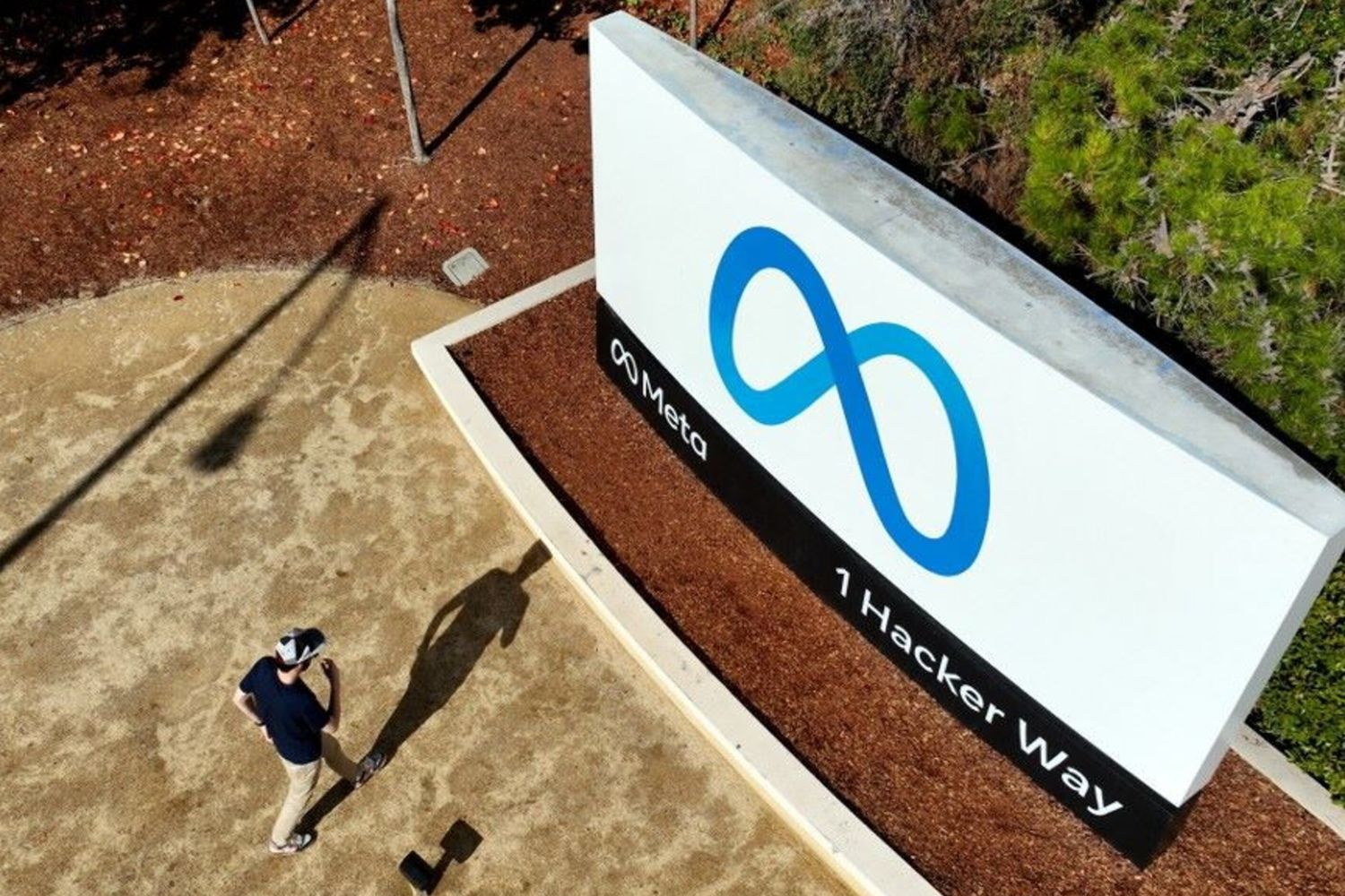 La sede centrale di Meta a Menlo Park in California