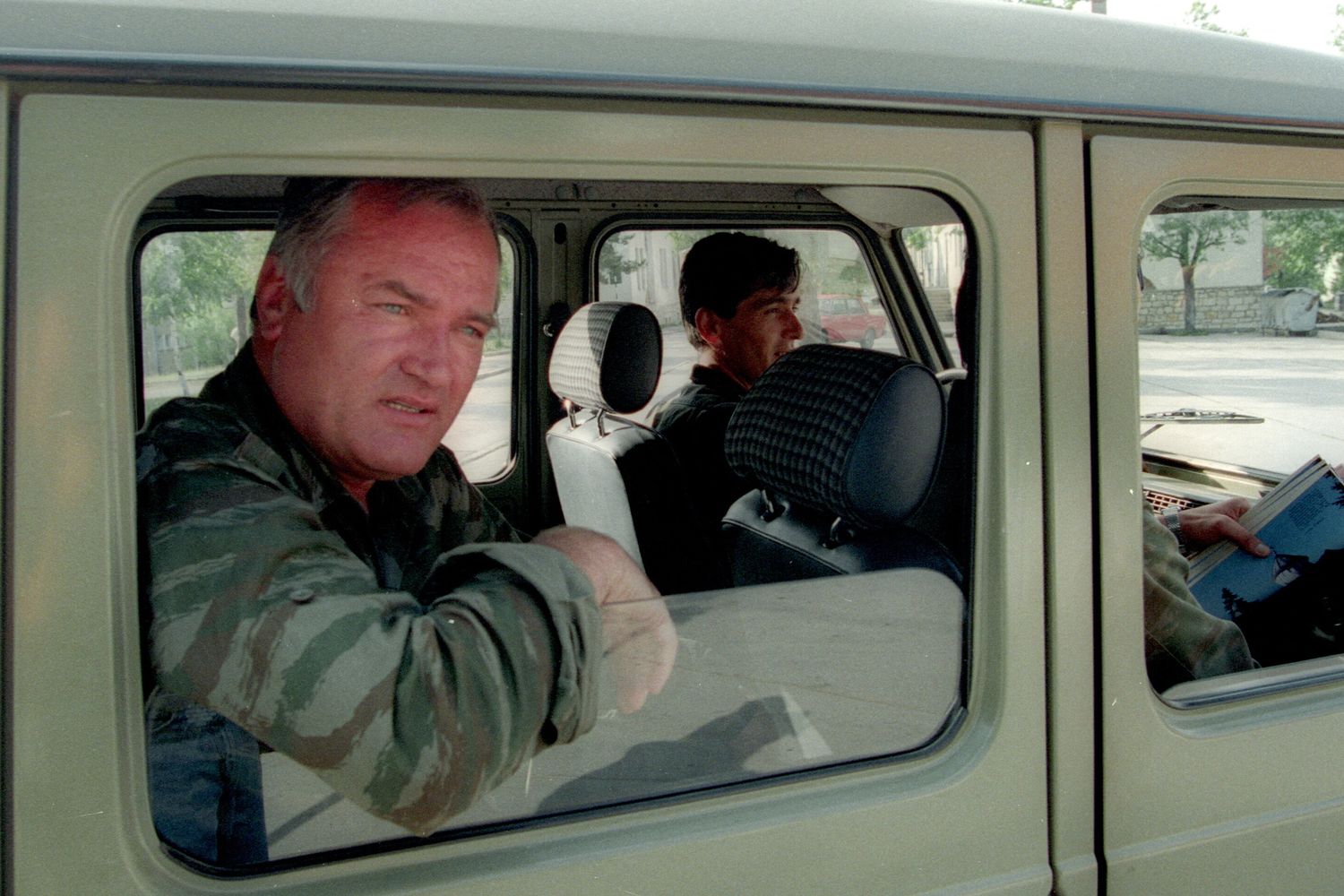 Ratko Mladic durante la guerra di Jogoslavia nel 1992-1995