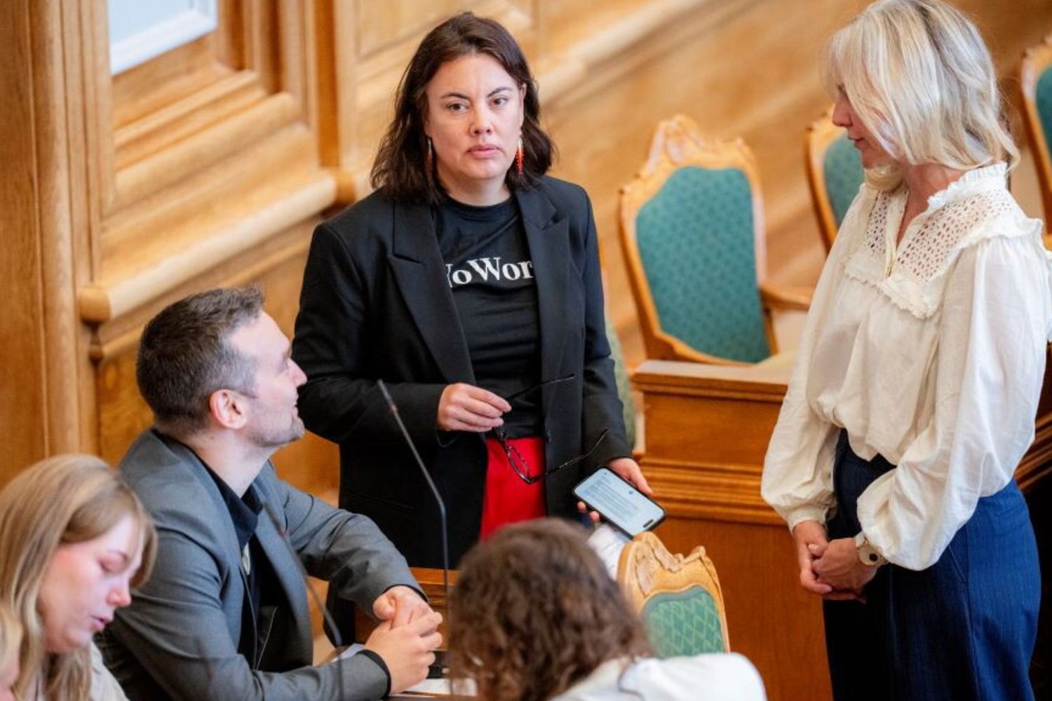 La parlamentare groenlandese  Naaja H. Nathanielsen
