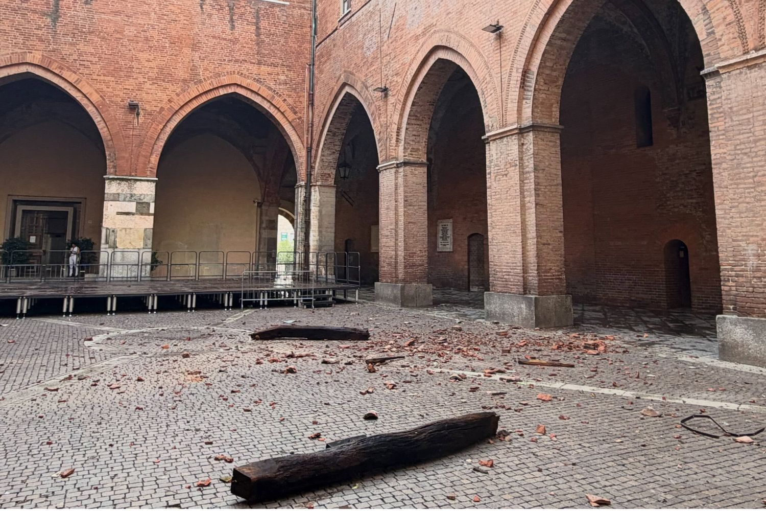 I danni al Duomo di Cremona