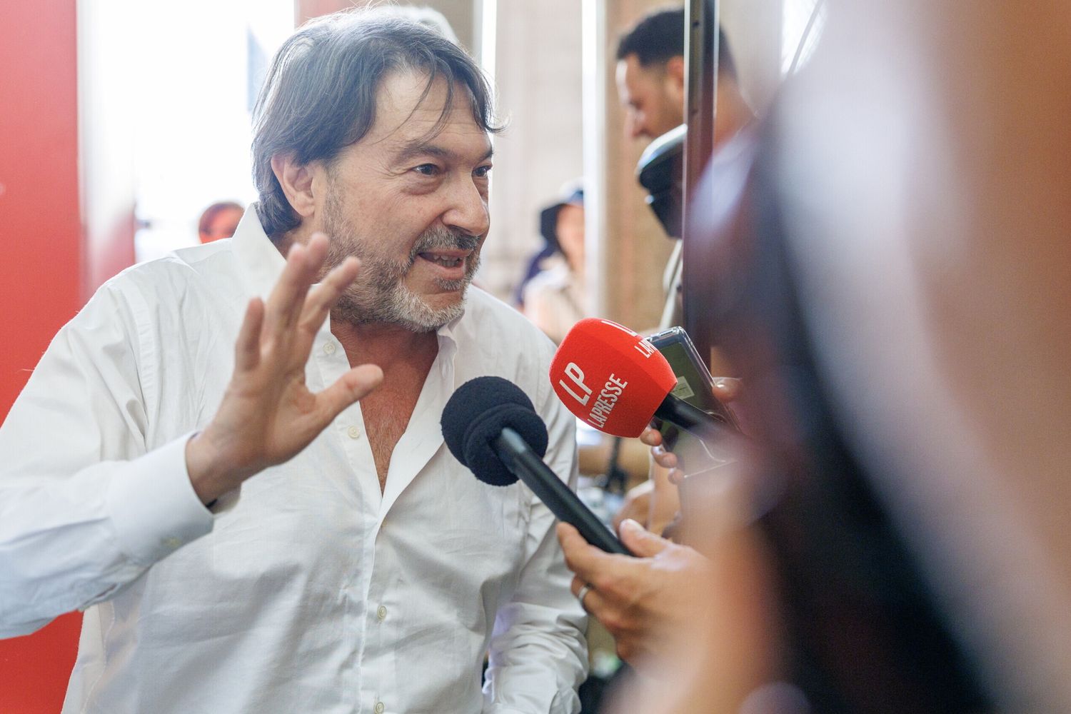 Il conduttore di Report, Sigfrido Ranucci