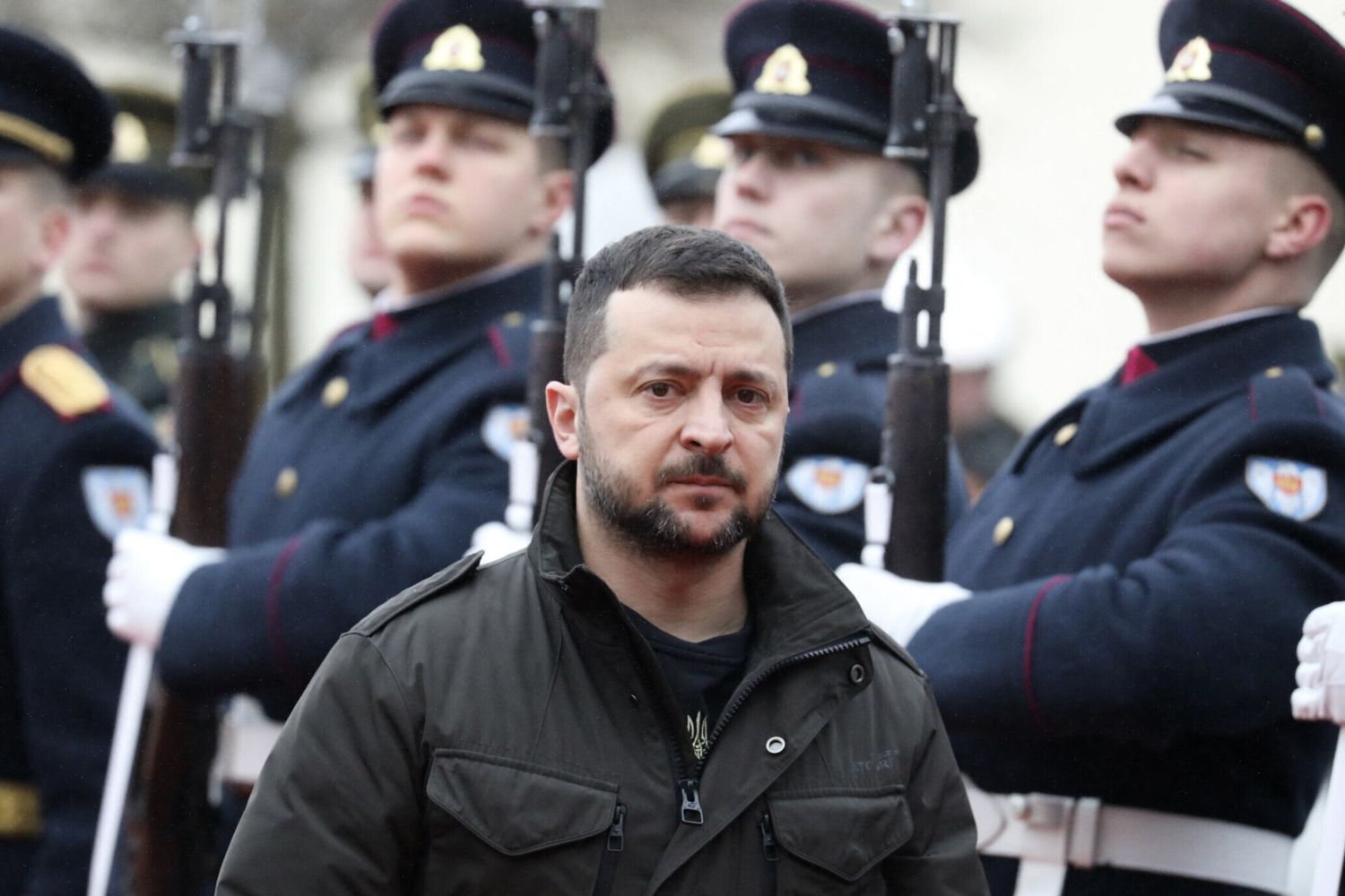 Il presidente ucraino Volodymyr Zelensky