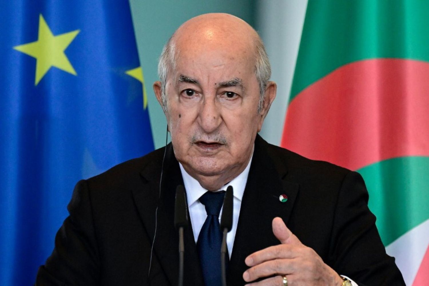Il presidente algerino Abdelmadjid Tebboune