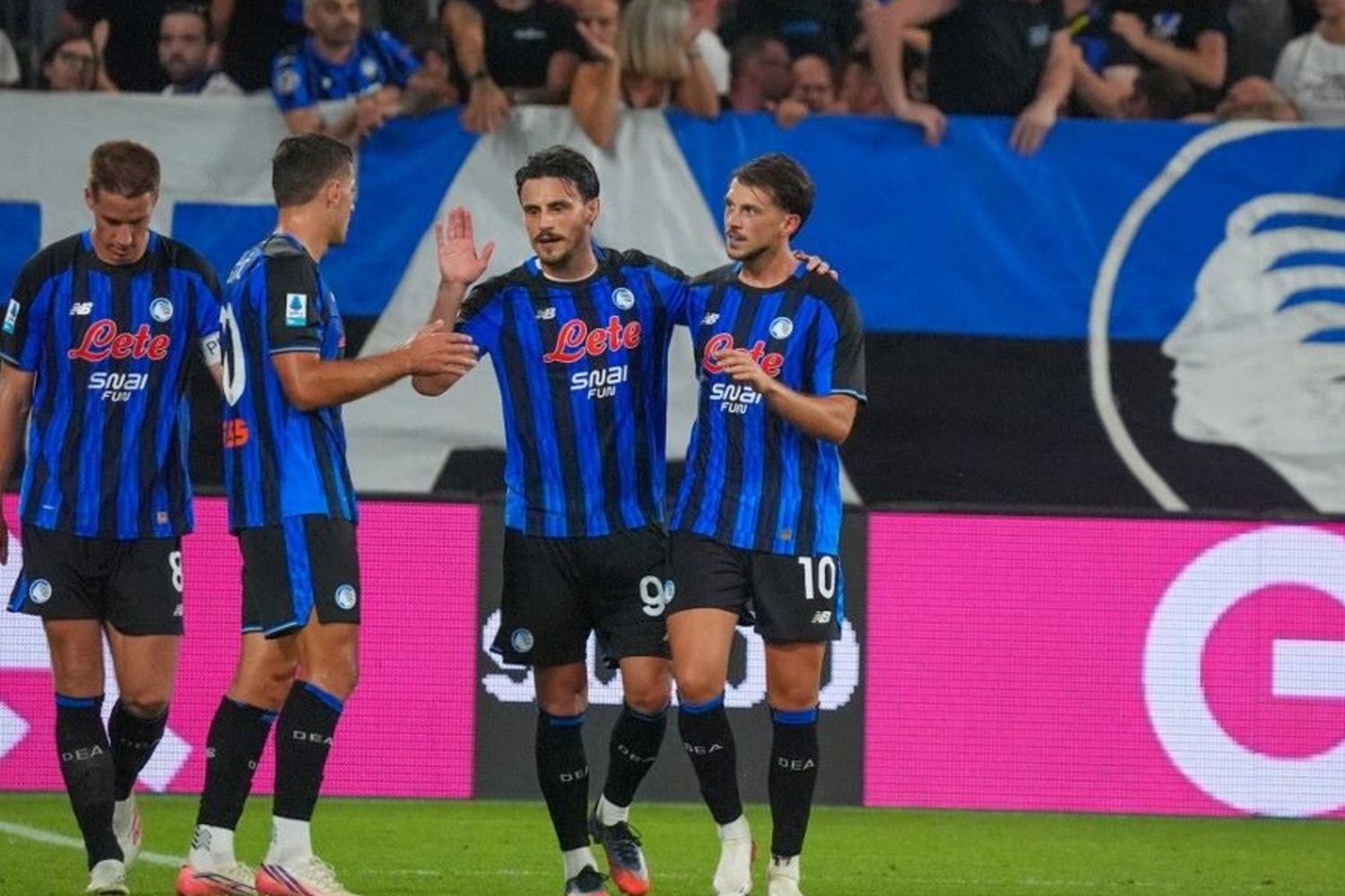 Lazar Samardzic, centrocampista dell'Atalanta, autore del gol decisivo contro il Bologna nella seconda giornata di campionato 2026/27