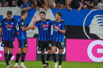 Lazar Samardzic, centrocampista dell'Atalanta, autore del gol decisivo contro il Bologna nella seconda giornata di campionato 2026/27