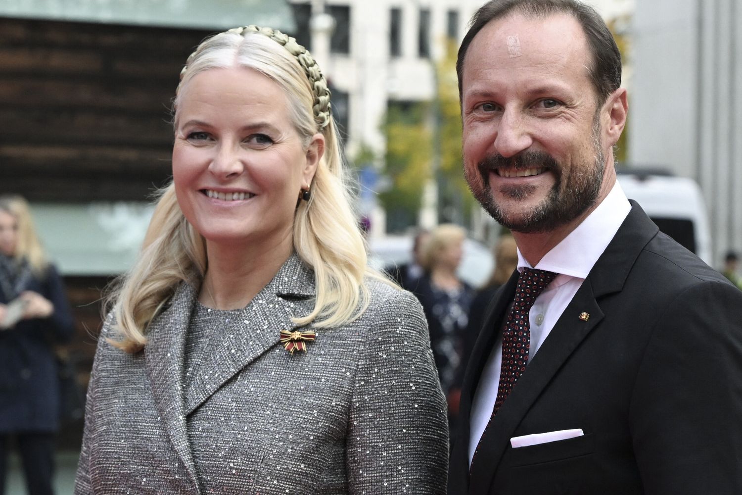 La regina Mette - Marit e il re Haakon VIII