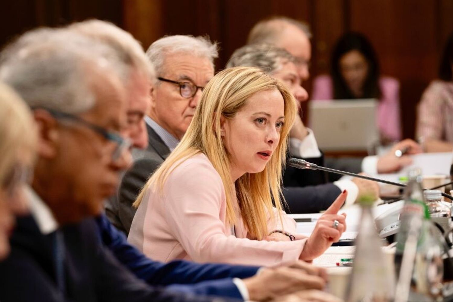 La premier Giorgia Meloni