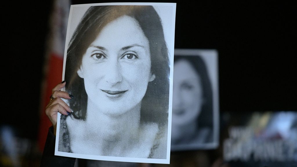 Proteste per l'omicidio della giornalista Daphne Caruana Galizia