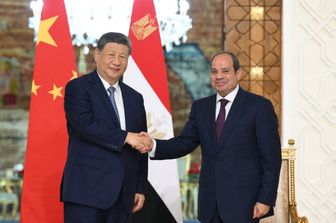 Xi Jinping e Abdel Fattah El-Sisi