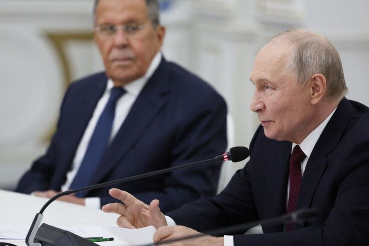 Putin e Lavrov