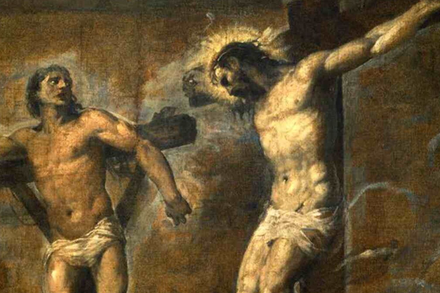 Gesù Cristo e il buon ladrone