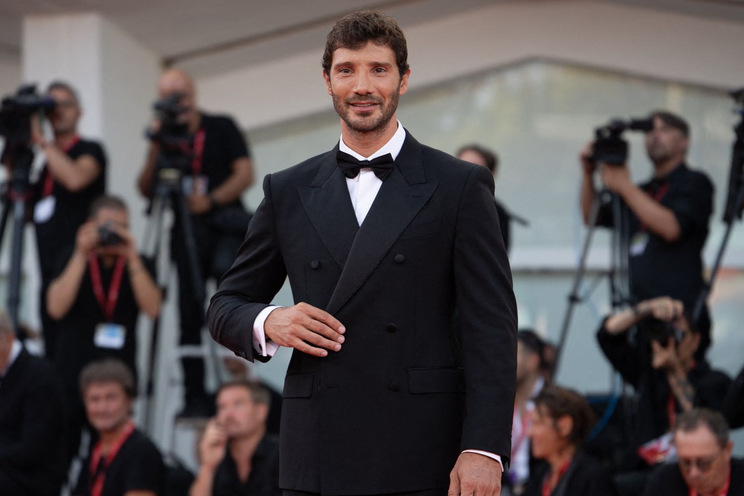 Stefano De Martino all'81esima edizione del Festival del Cinema di Venezia