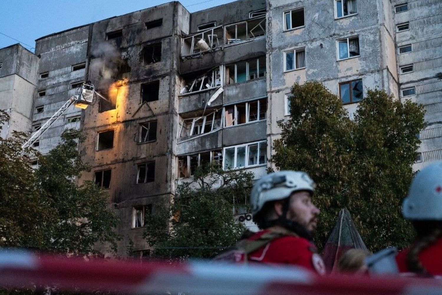Attacco russo a Kiev