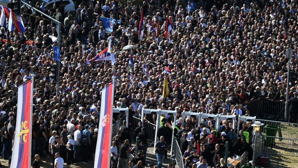 I funerali di Mladic a Belgrado
