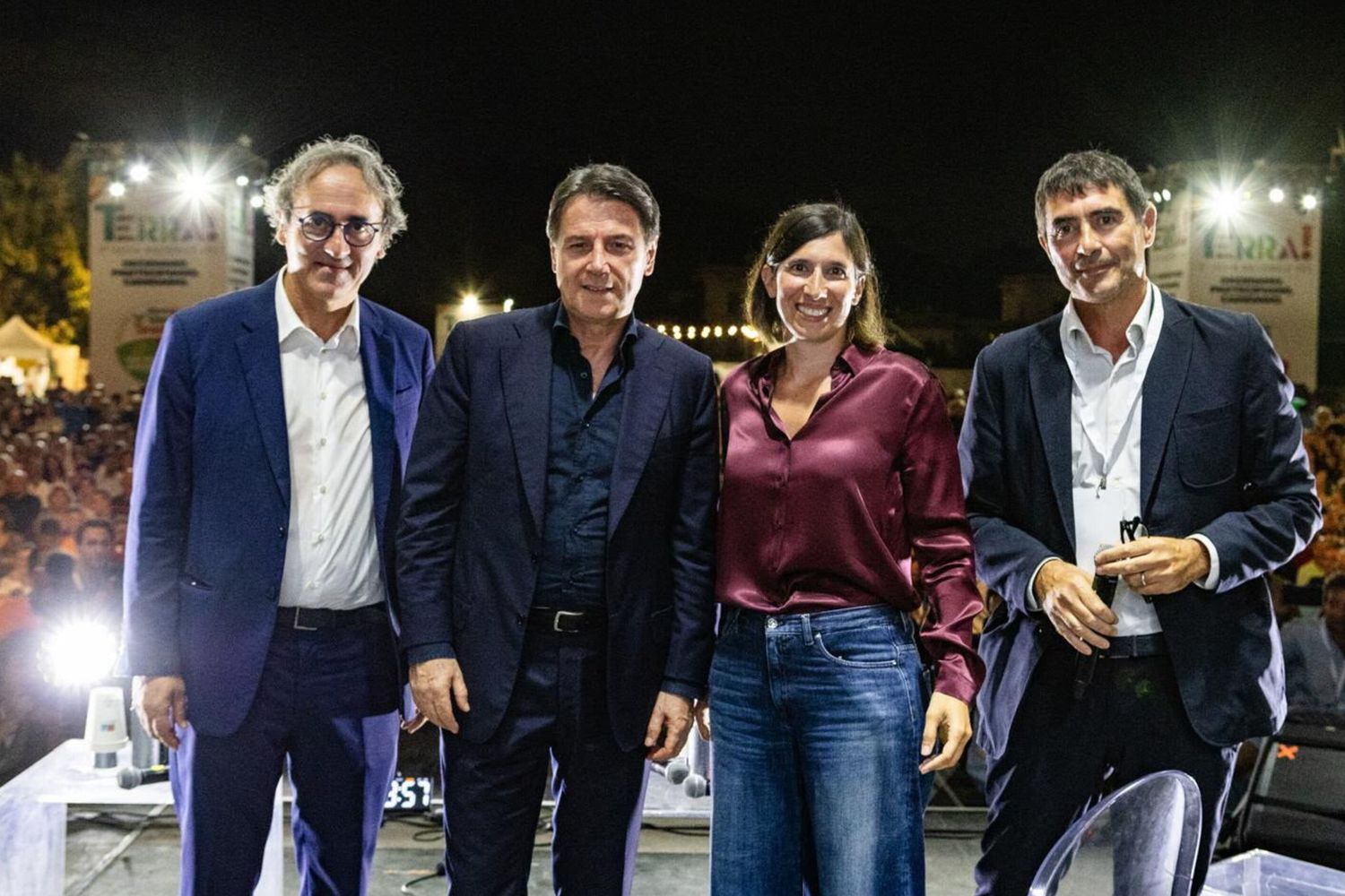 Centro-sinistra: Schlein-Conte sul palco di Avs, ma resta il nodo primarie
