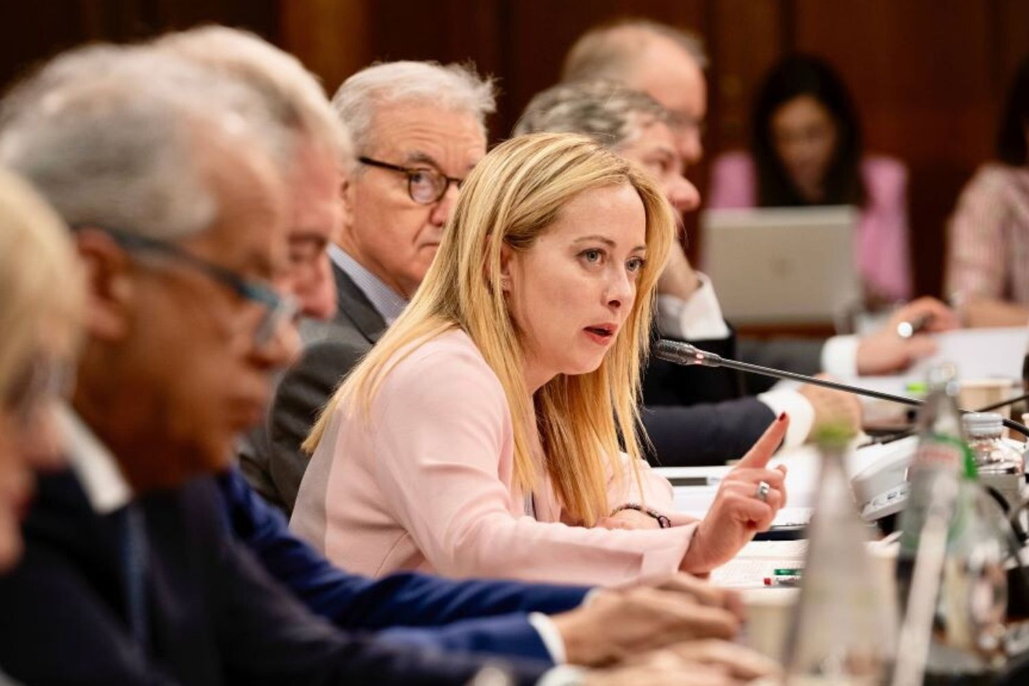 La premier Giorgia Meloni
