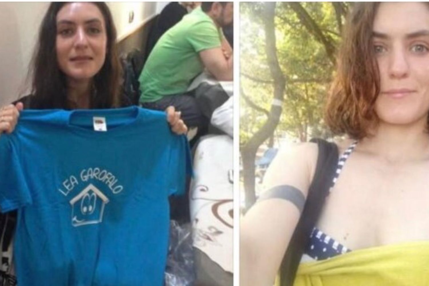 Foto di Denise postate dalla zia Marisa su Facebook
