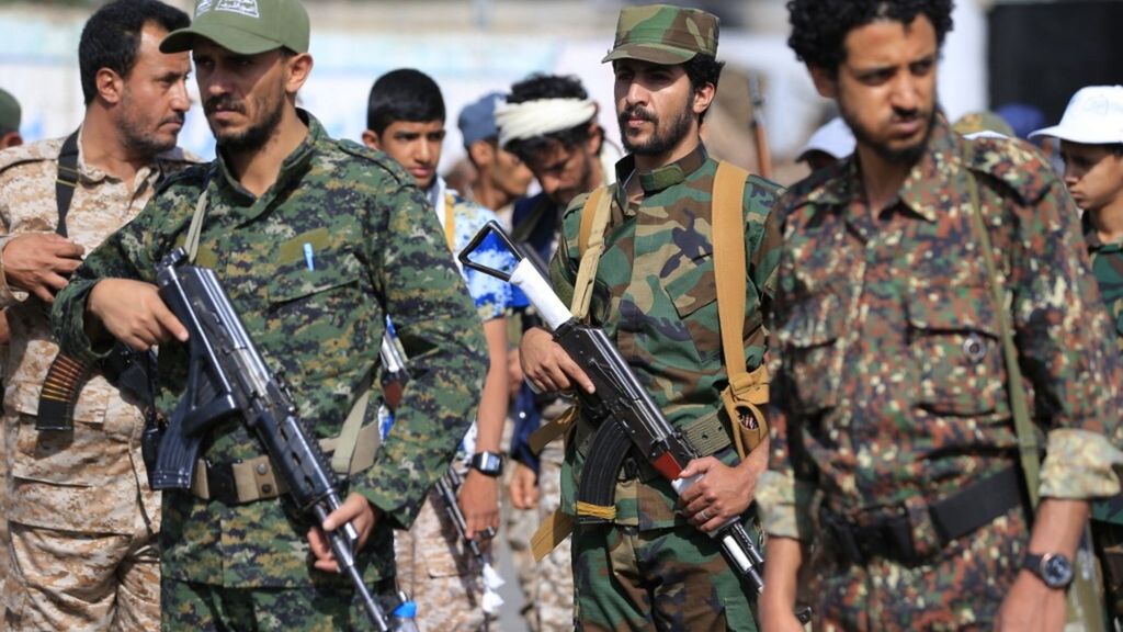 Combattenti fedeli alle autorità Houthi
