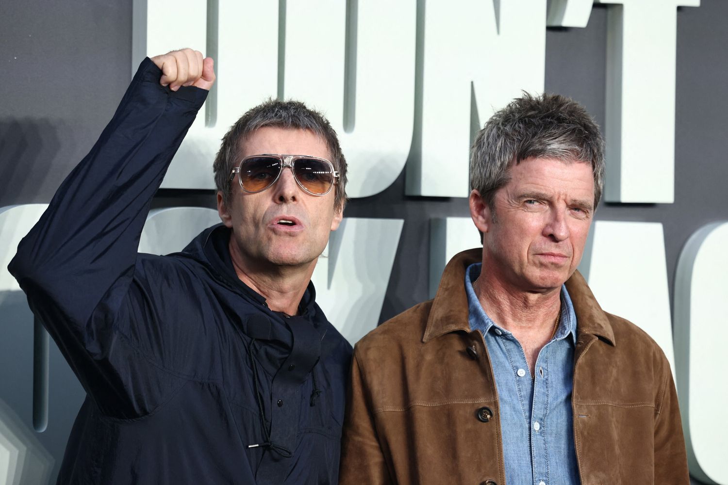 Liam e Noel Gallagher alla premiere britannica del docufilm "Oasis: Don't Look Back In Anger"