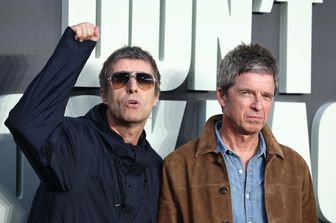 Liam e Noel Gallagher alla premiere britannica del docufilm "Oasis: Don't Look Back In Anger"