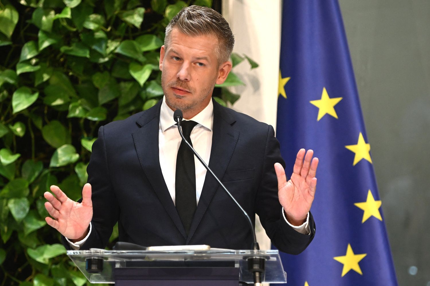 Il premier ungherese Péter Magyar