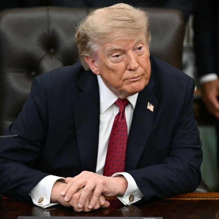 Trump nello Studio Ovale alla Casa Bianca
