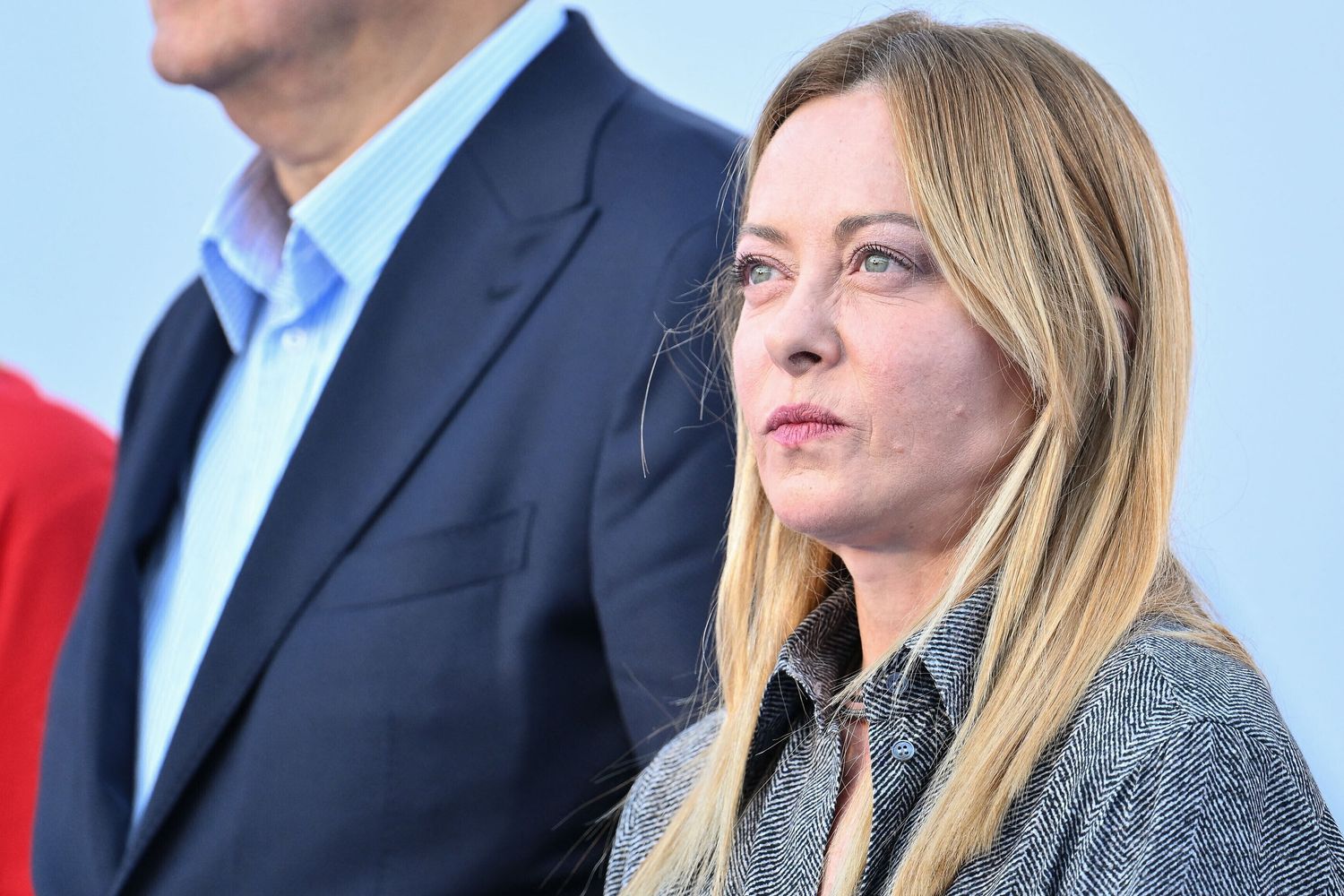 La premier Giorgia Meloni alla 62esima edizione del Settecolli al Foro Italico
