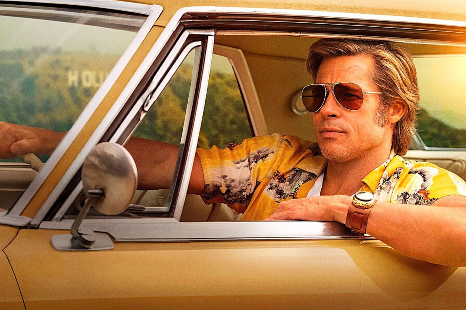 Brad Pitt nel ruolo di Cliff Booth in 'C'era una volta a... Hollywood'