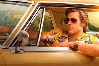 Brad Pitt nel ruolo di Cliff Booth in 'C'era una volta a... Hollywood'