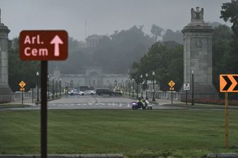 Il Memorial Circle di Washington, dove sorgerà l'arco trionfale di Trump