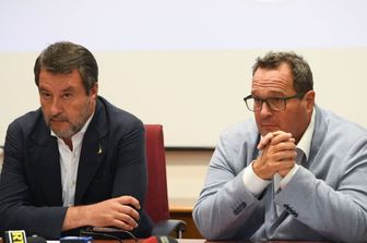 Matteo Salvini e Claudio Durigon
