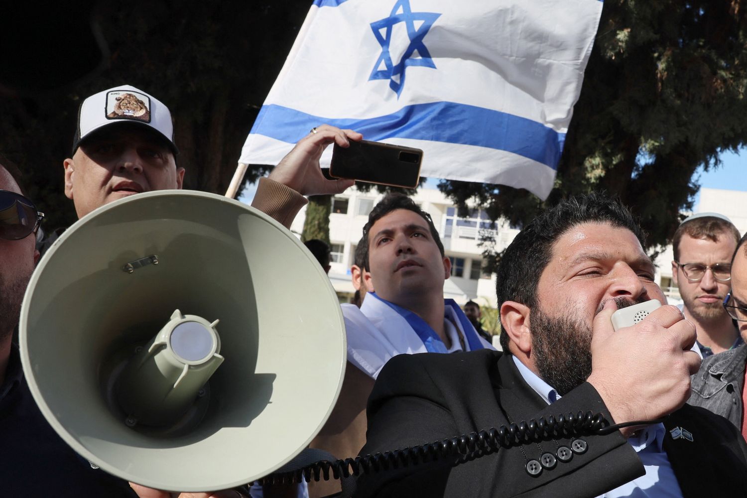 Alcuni esponenti del partito di estrema destra Otzma Yehudit