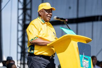 Il presidente sudafricano Cyril Ramaphosa