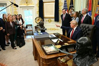 Il presidente Usa Donald Trump
