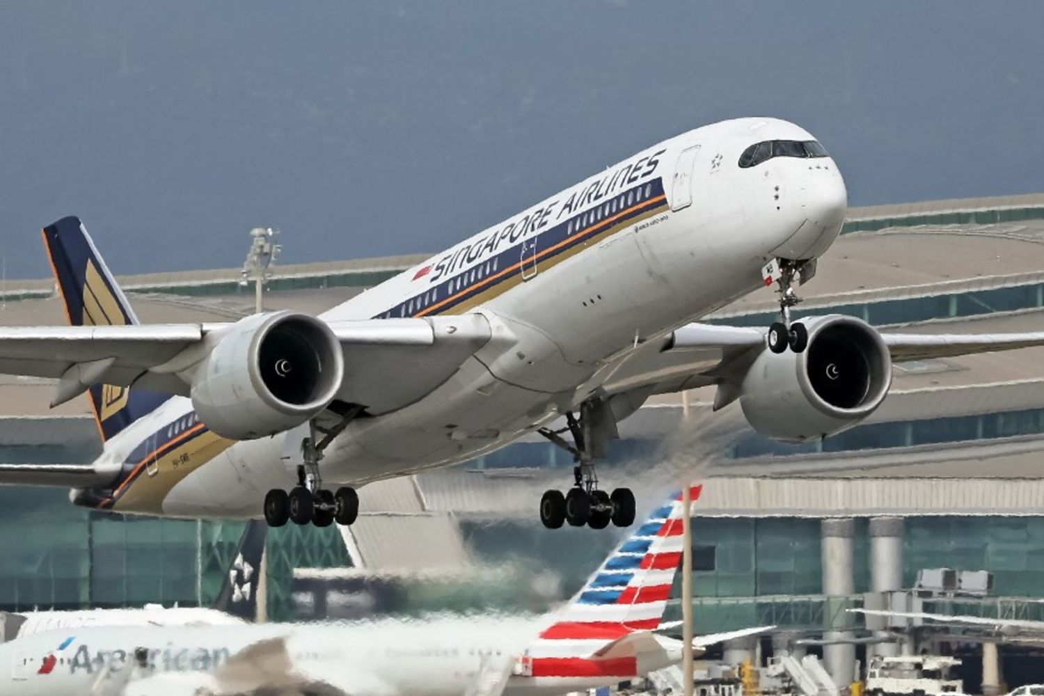 Un aereo della Singapore Airlines