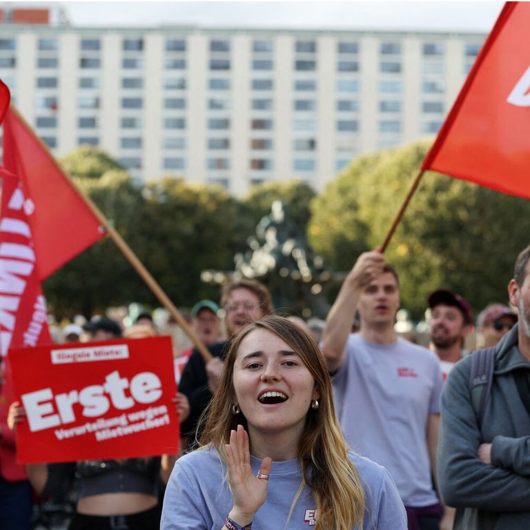 I sostenitori del partito Die Linke