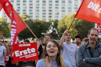I sostenitori del partito Die Linke