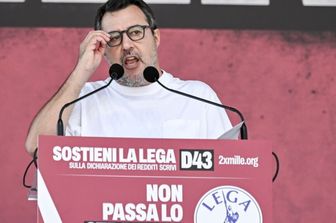 Matteo Salvini a Pontida