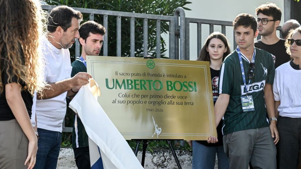 Matteo Salvini a Pontida