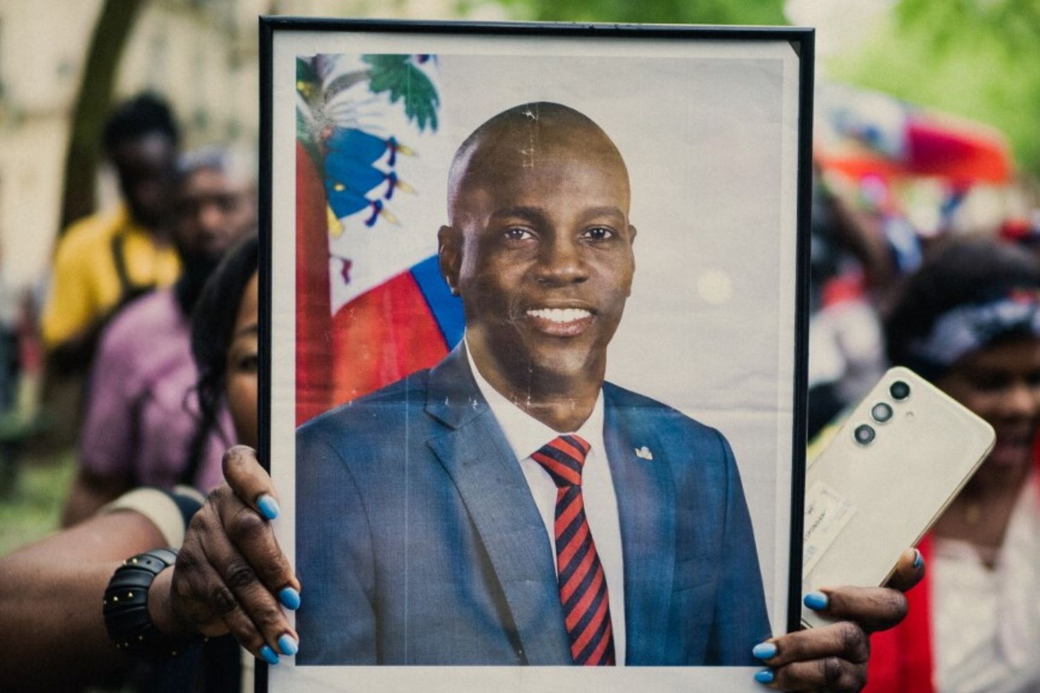 Ritratto di Jovenel Moise, ex presidente della Repubblica di Haiti