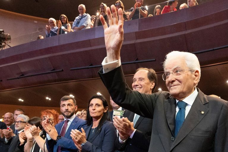 Il Capo dello Stato Mattarella a Pordenonelegge