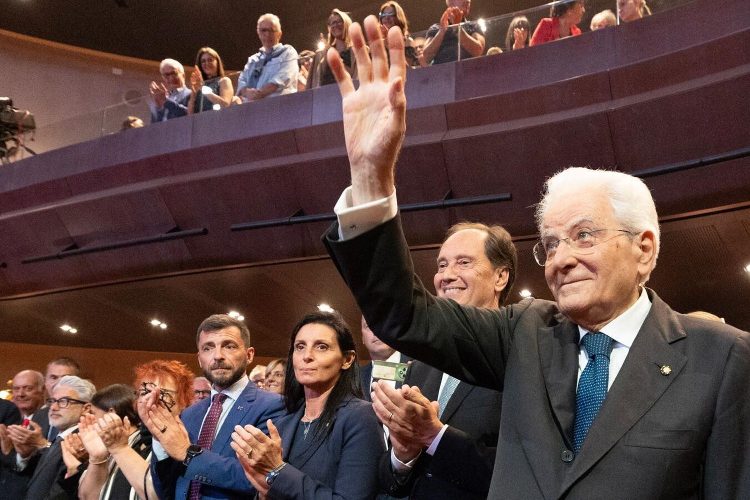 Il Capo dello Stato Mattarella a Pordenonelegge