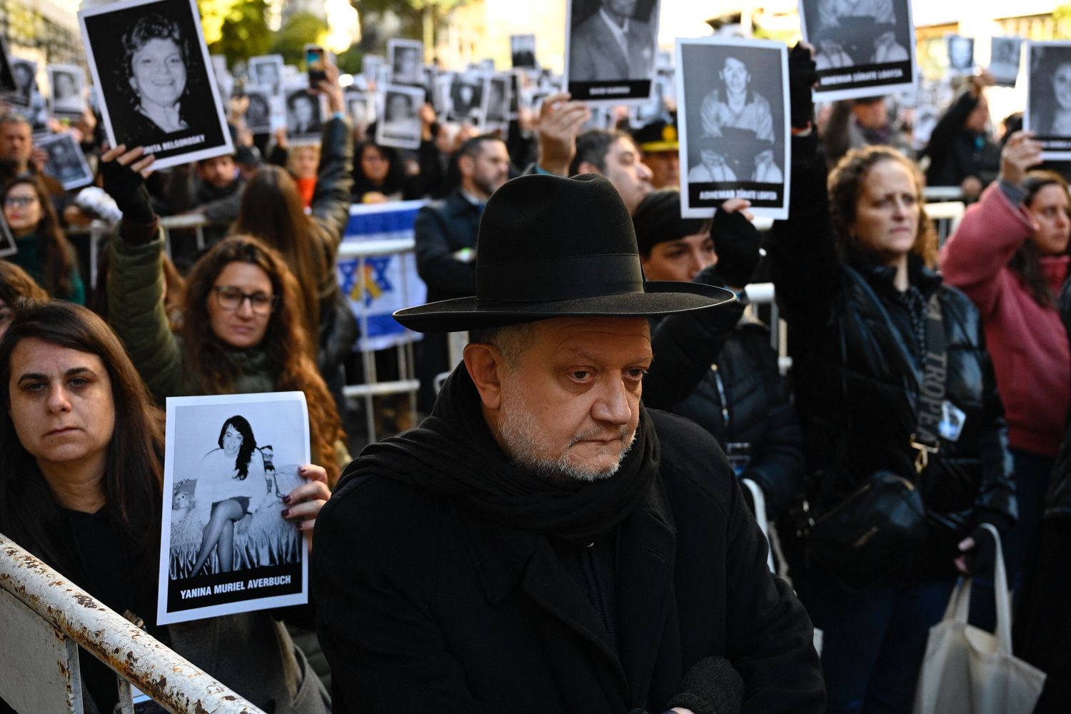 Manifestazione in ricordo delle vittime dell'AMIA