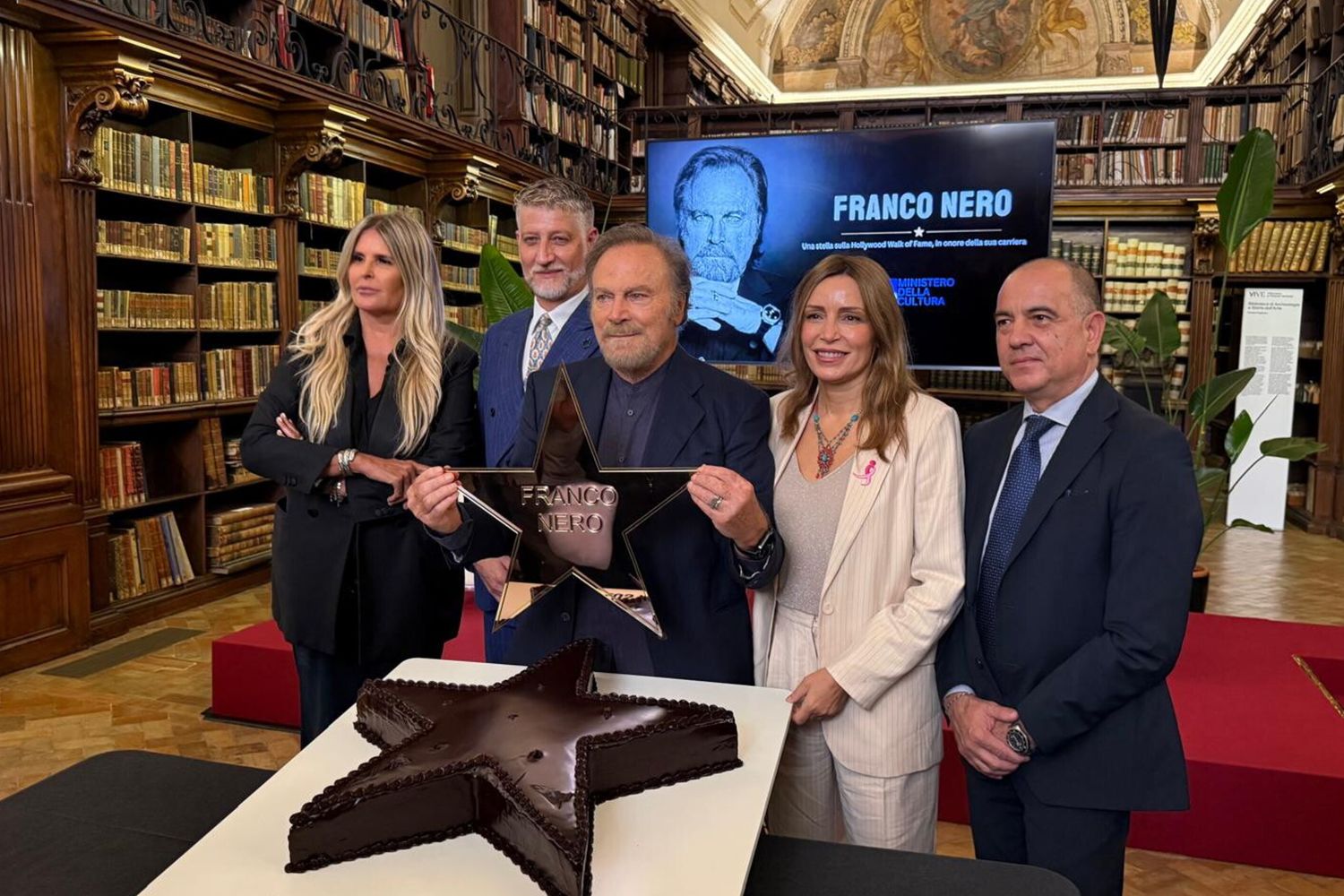 Franco Nero celebra al Mic la stella sulla Walk of Fame