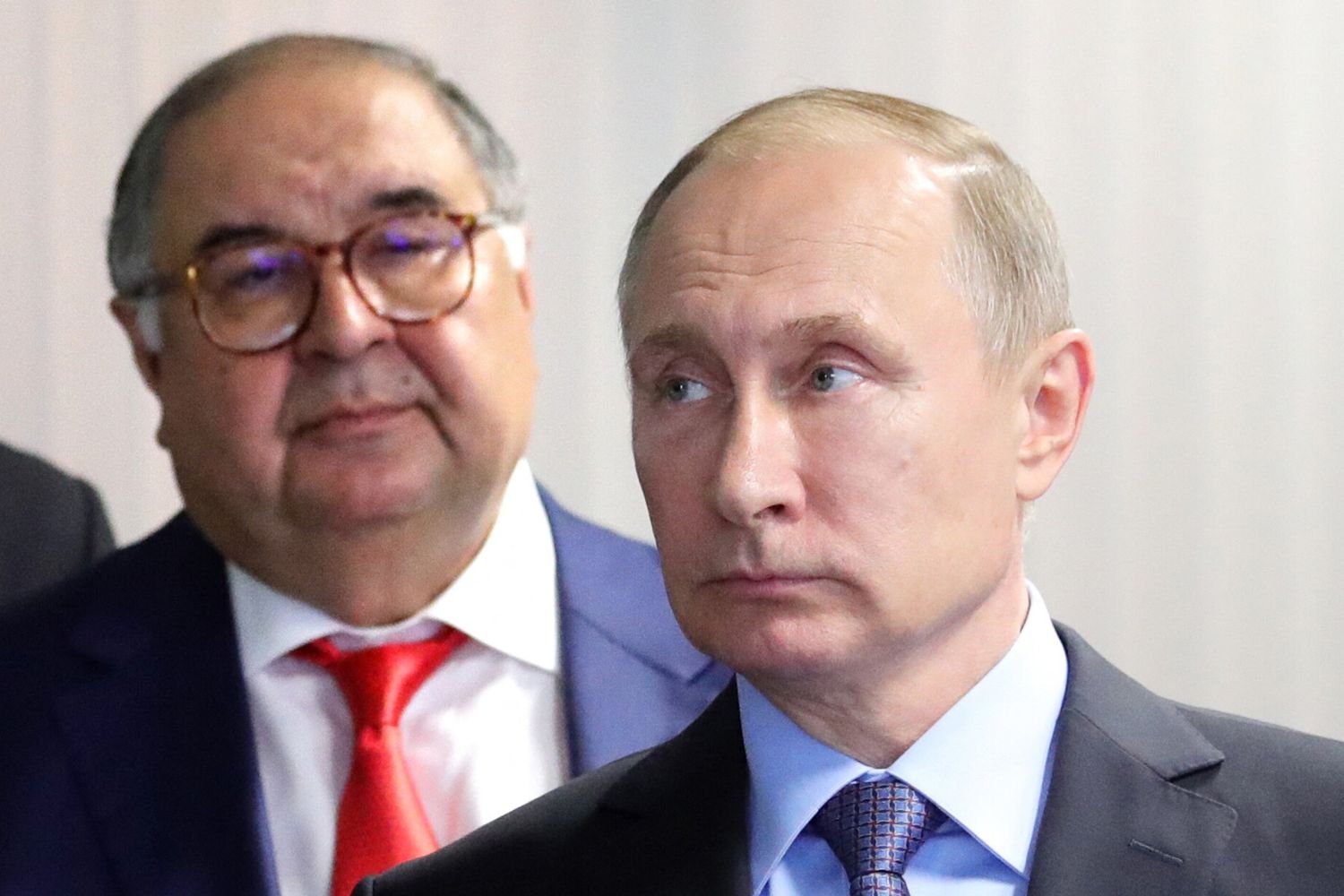 Vladimir Putin e Alisher Usmanov
