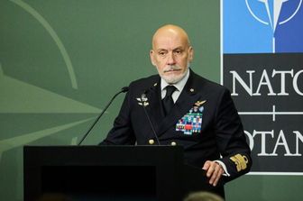 Il presidente del Comitato militare della Nato, Giuseppe Cavo Dragone